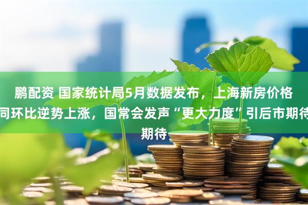 鹏配资 国家统计局5月数据发布，上海新房价格同环比逆势上涨，国常会发声“更大力度”引后市期待